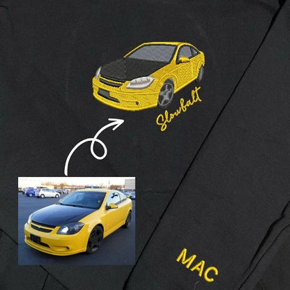 Customized Embroidered Car Craft Hoodies, Car Enthusiast Gifts