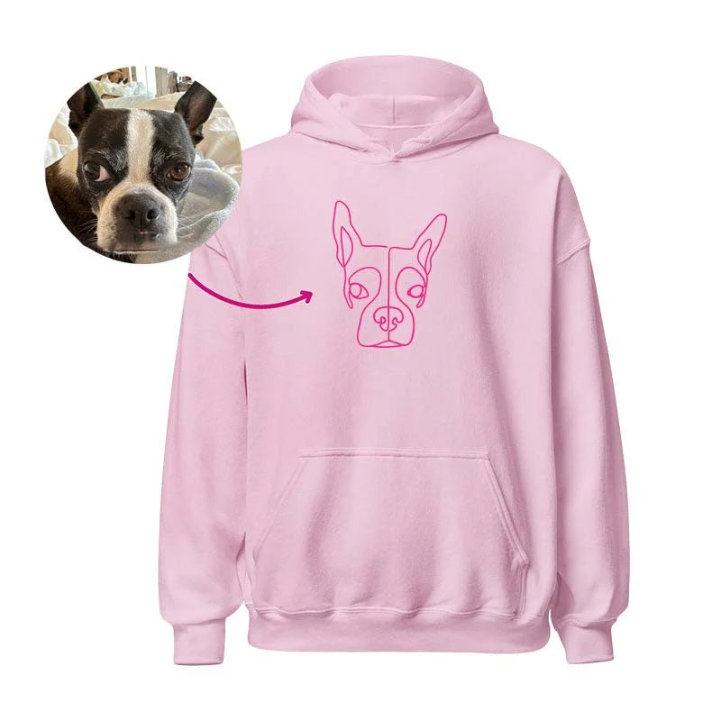 Custom Embroidered Pet Hoodie