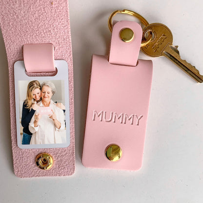 Personalised Photo Keyring with Name