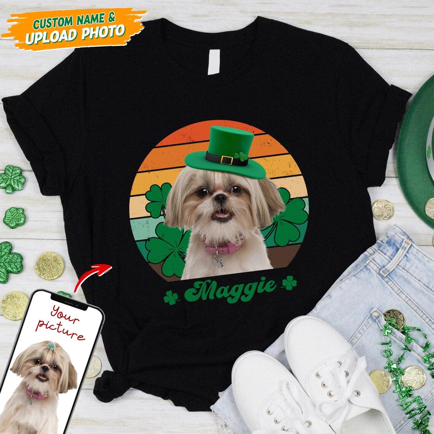 St Patrick Retro Custom Shirt