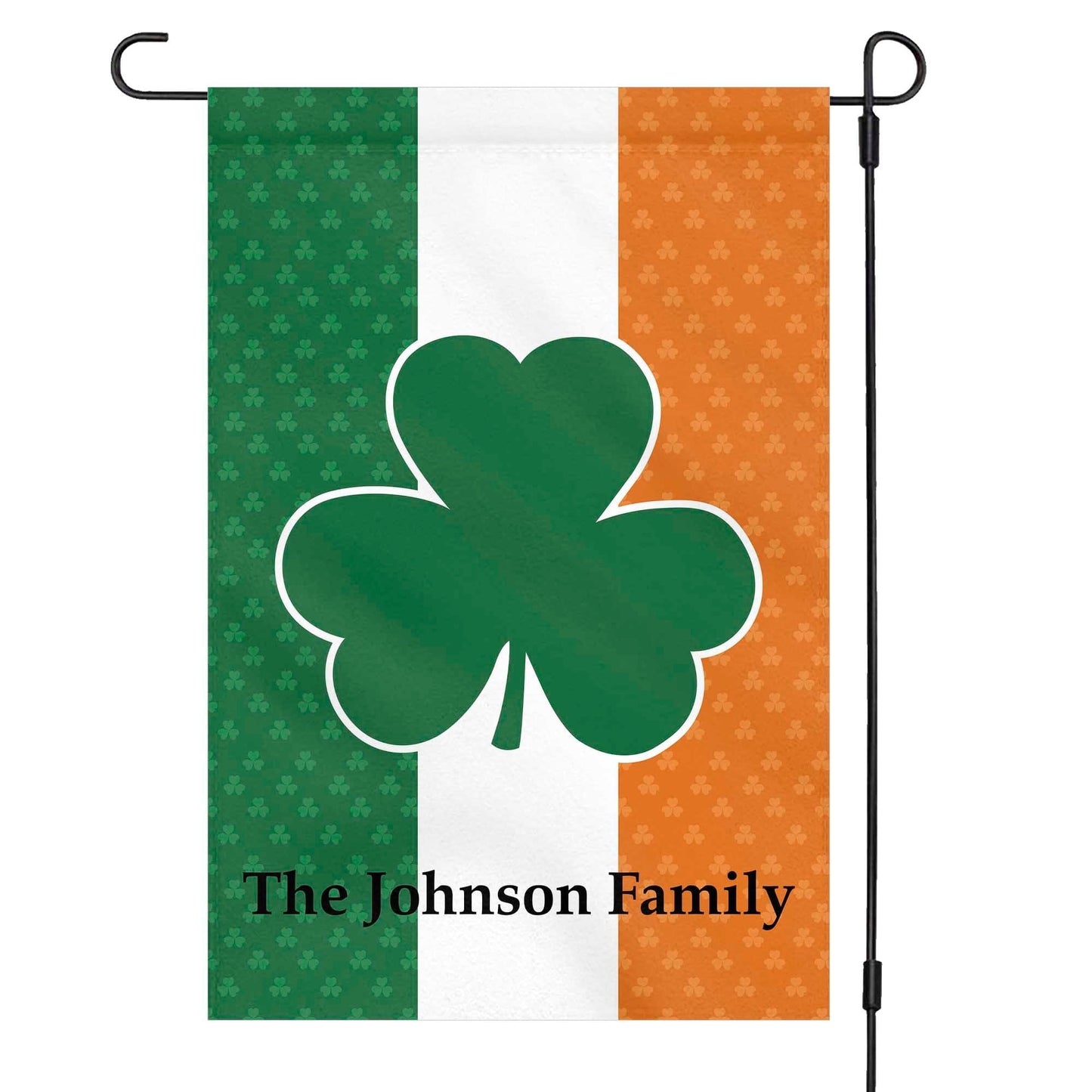 St Patricks Day Custom Garden Flag